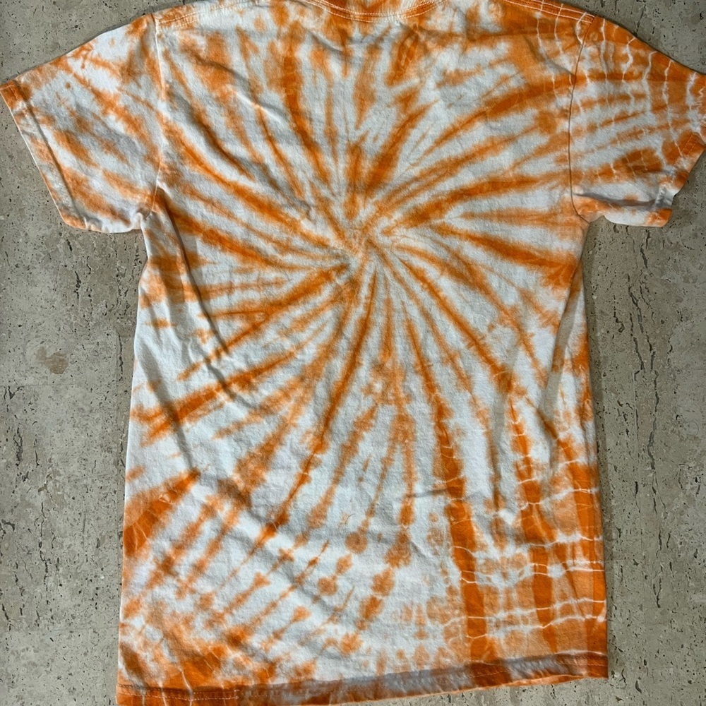 Metallica King Nothing Orange Tie Dye T-Shirt Size XS - Picture 3 of 4